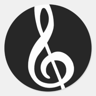 Adesivo Modern Treble Clef