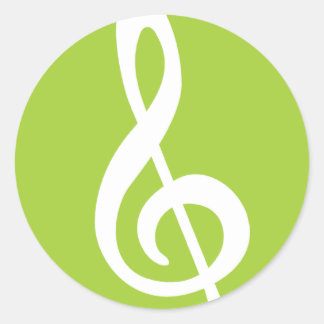 Adesivo Modern Treble Clef