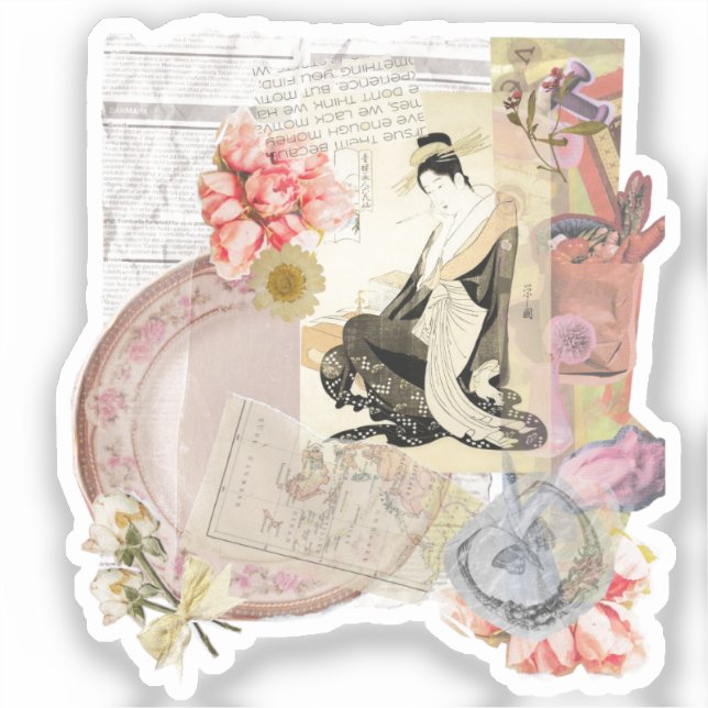 Adesivo Modern Ukiyo-e Art (Frente)