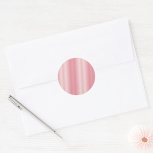 Adesivo Moderna Rosa Dourado Adicione Seu Texto Monograma