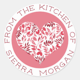 Adesivo Moderno Da Cozinha Dos Tratamentos Botânicos Do Co