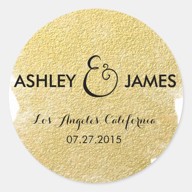 ADESIVO MODERNO FAUX DOURADO (Frente)