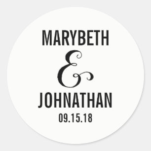 Adesivo Moderno Fazemos Senha De Casamento