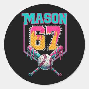 Adesivo Moderno Mason 67 Mem Sorvete Drip Bysebyll Anivers