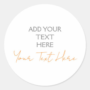 Adesivo Moderno Minimalista Simples Personalizado Adiciona