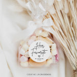 Adesivo Moderno Mínimo Seu Favorito De Casamento Favorito<br><div class="desc">Estes minimalistas modernos... os seus favoritos de casamento favoritos são perfeitos para um casamento minimalista ou um casamento moderno. Este simples design apresenta uma fonte de script manual perfeita para o seu evento. Personalizável todo o texto para ser de qualquer cor. Você também pode adicionar qualquer imagem, se quiser! Personalize...</div>