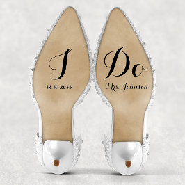 Adesivo Moderno Personalizado Eu Faço Calçados De Casament