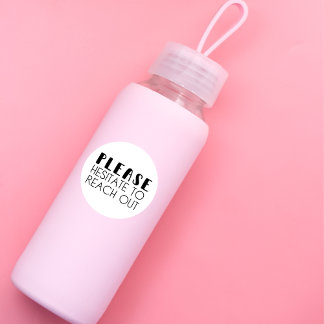 Adesivo Moderno, por favor, apresente-se para alcançar o S