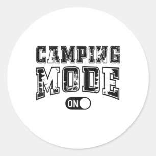 Adesivo Modo Acampamento Ligado Aventureiro da Natureza Câ