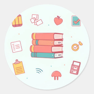 Adesivo Modo de Estudo Ativado - Planner Sticker Pack