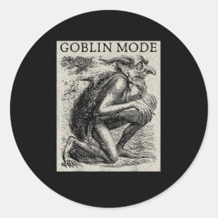 Adesivo Modo Duende Goblincore Fairycore Grunge Medieval
