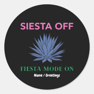 Adesivo Modo Festa Ligada Agave Art