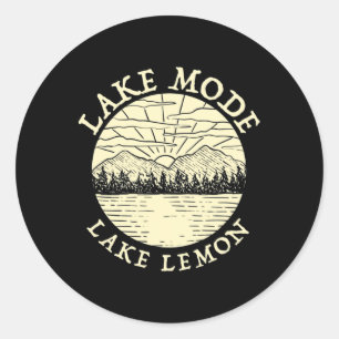 Adesivo Modo Lago Acampamento Lago Lemon Indiana Família d