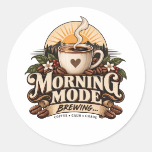 Adesivo Modo Manhã Café Torrado Amante Vintage Café