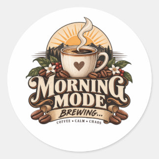 Adesivo Modo Manhã Café Torrado Amante Vintage Café