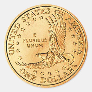 Adesivo Moeda Dólar EUA