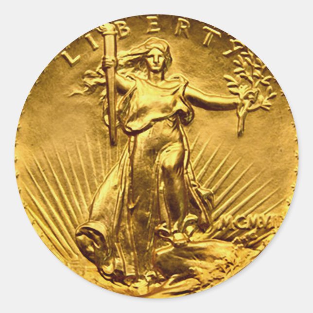 Adesivo Moedas de Dólar Antiquado (Frente)