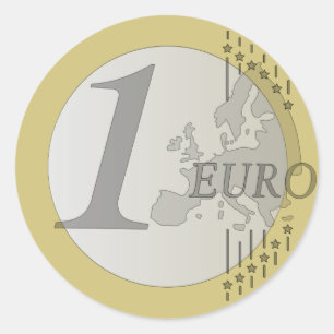 Adesivo Moedas de Euro