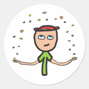 Adesivo Moedas de um centavo do céu