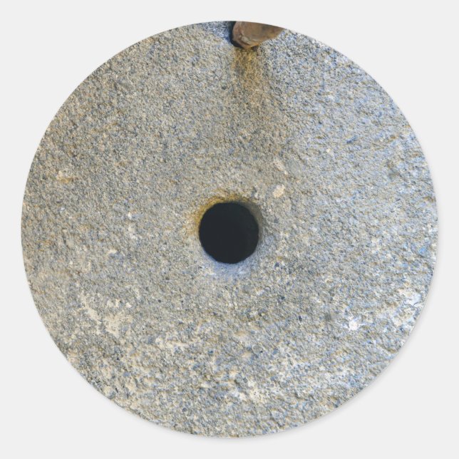 Adesivo moinho de pedra farinha de trigo moinho de cereais (Frente)