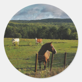 Adesivo Moinhos de vento na distância