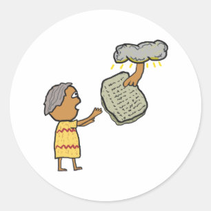 Adesivo Moisés e os Dez Mandamentos