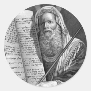 Adesivo Moisés e os Dez Mandamentos