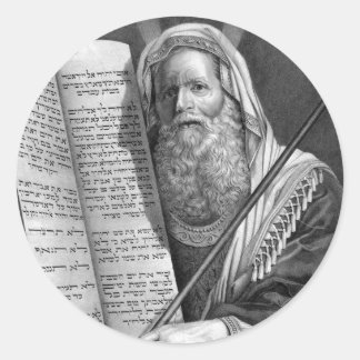 Adesivo Moisés e os Dez Mandamentos