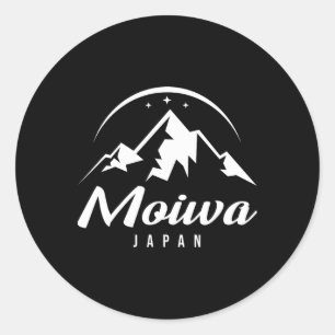 Adesivo Moiwa Japan Ski Resort Skiting Snowboard