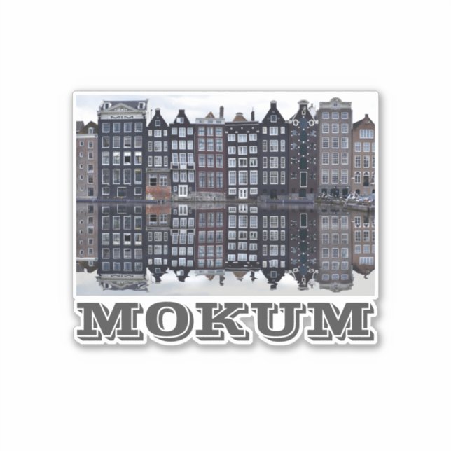 Adesivo Mokum (Amsterdã) (Frente)
