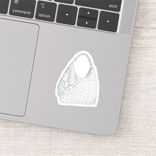 Adesivo mola LV Monograma Bolsa de mão (Detalhe)