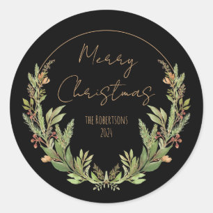 Adesivo Mola pintada à mão Elegante Molereca de Natal