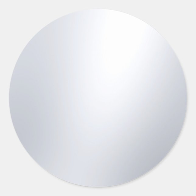 Adesivo Molde em prata falsa glamouroso design elegante (Frente)