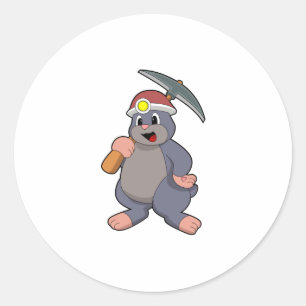 Adesivo Mole com picaxe