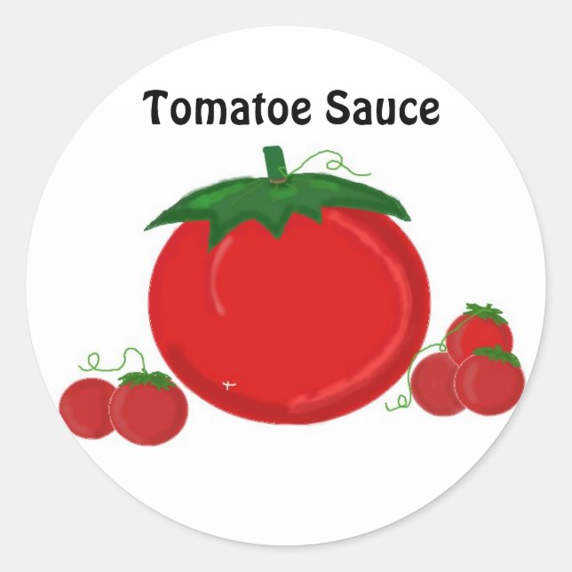 Adesivo Molho de Tomate (Frente)