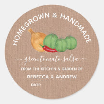 Molho de Tomate Verde Caseiro e Feito à Mão em Pot