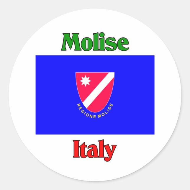 Adesivo Molise Itália (Frente)