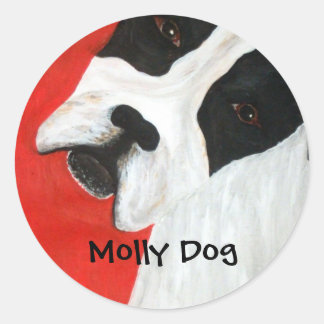 Adesivo Molly Dog