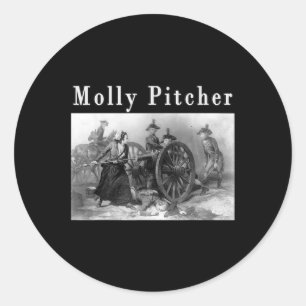Adesivo Molly Pitcher Mary Ludwig Americana Revolucionária