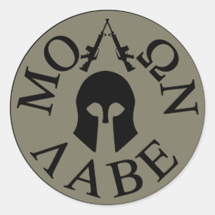 Adesivo Molon Labe, vem tomá-los