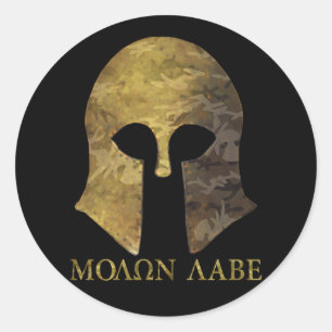 Adesivo Molon Labe, vem tomá-los (a versão do camo)