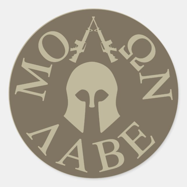 Adesivo Molon Labe, venha e leve-os (Frente)