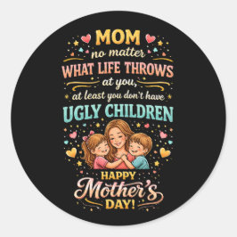 Adesivo Mom’s Laughing Love