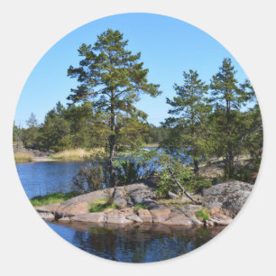 Adesivo momentos memoráveis escandinávia, fiorde Suecia