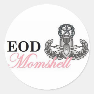 Adesivo momshell mestre do eod