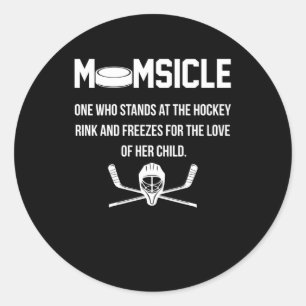 Adesivo Momsile Hockey MOM