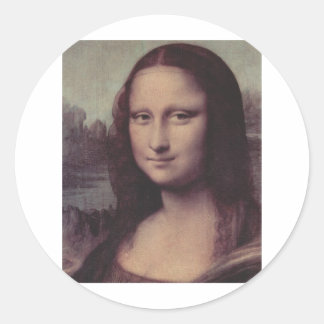 Adesivo Mona Lisa Face