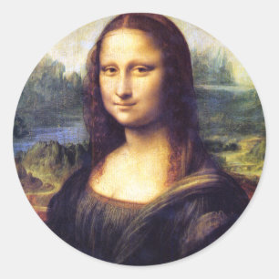Adesivo Mona Lisa, Leonardo da Vinci
