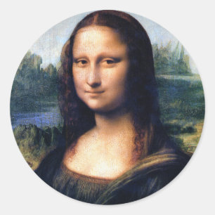 Adesivo Mona Lisa por Leonardo Da Vinci