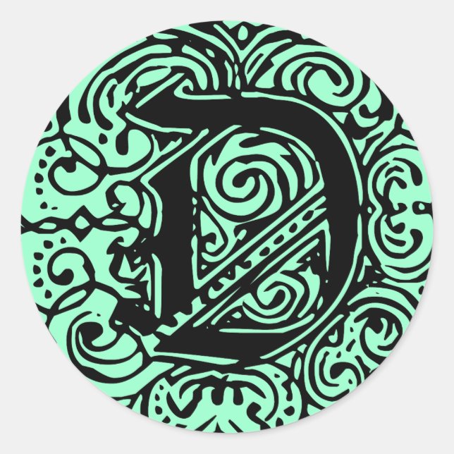 Adesivo Monarchia Black "D" (Frente)